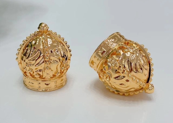 Goldkrone Zinklegierung Zamak Parfümkappen für ein luxuriöses Duft-Erlebnis