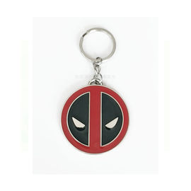 Kleine umweltfreundliche Schlüsselring-Wunder-Helden Deadpool des Metall3d für Kindergeschenke