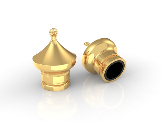 Zinklegierte Metallparfümkappe in maßgeschneiderten Größen und Farben für umweltfreundliche Verpackungen