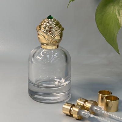 Custom Diamond Zamak Parfümkappen Hochwertige Zinklegierung für elegante Duftverpackungen