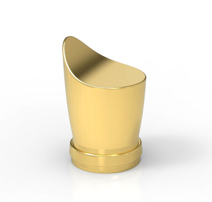 Vorhandene Fertigform Zamak Parfümkappen Stil Sechseck Form Druckguss Fea15 Metallflaschenverschlüsse