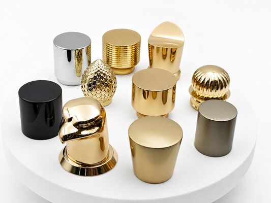 Luxuriöse, umweltfreundliche Zinklegierung Perfümkappe mit individuellem Logo und professionellem Design