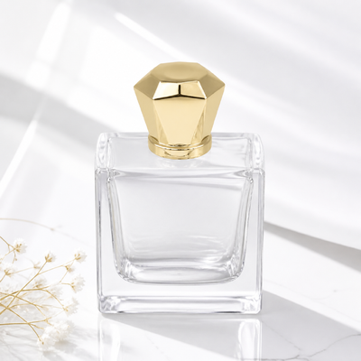 Custom Design Gold beschichtet Zamak Parfum Kappe mit 20mm Flaschenhals Größe für Luxus Duftverpackung