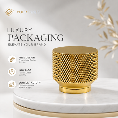 Luxus Gold Diamant Knurled Zink Alloy Zylinder Parfum Kappe Custom Logo Metall Duft Deckel Für leere Designer Glas Parfum Kosmetikverpackung
