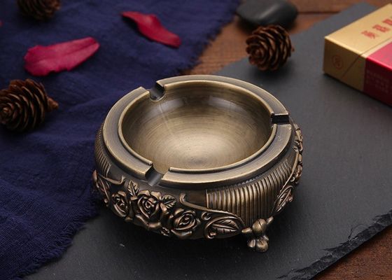 Geschenk L149.5mm, das dekorativen Zink-Legierungs-Aschenbecher raucht