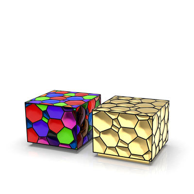 Silberne kundengebundene 15mm Fea Zink-Legierung Zamac-Parfüm-Kappe