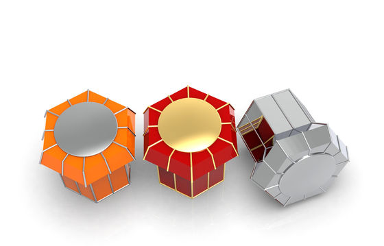 Nachfüllbare Galvanisierungszamak Parfüm-Kappen Soems nicht