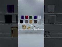 Hochwertige, zylinderförmige Parfümkappen aus Aluminium für Standard-Fea-15-Flaschenhälse